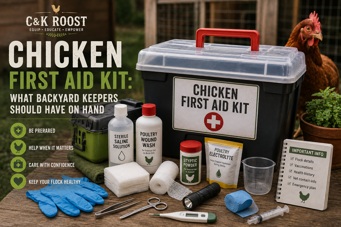 Chicken First Aid Kit: What Backyard Keepers Should Have on Hand