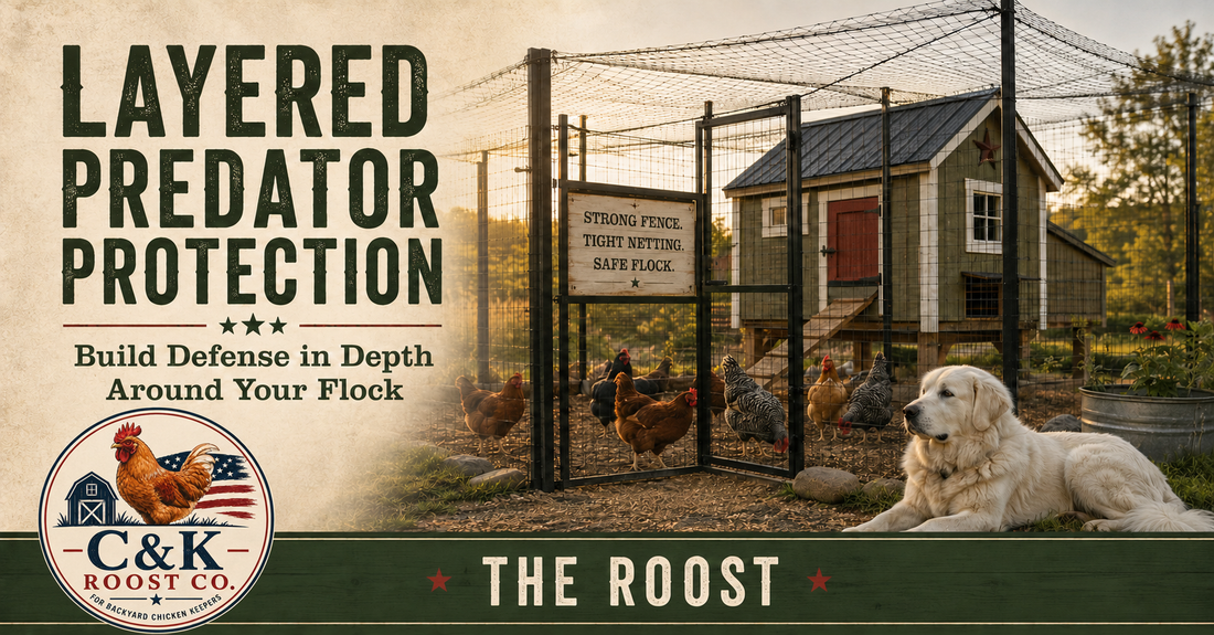 Layered Predator Protection: Build Defense in Depth Around Your Flock
