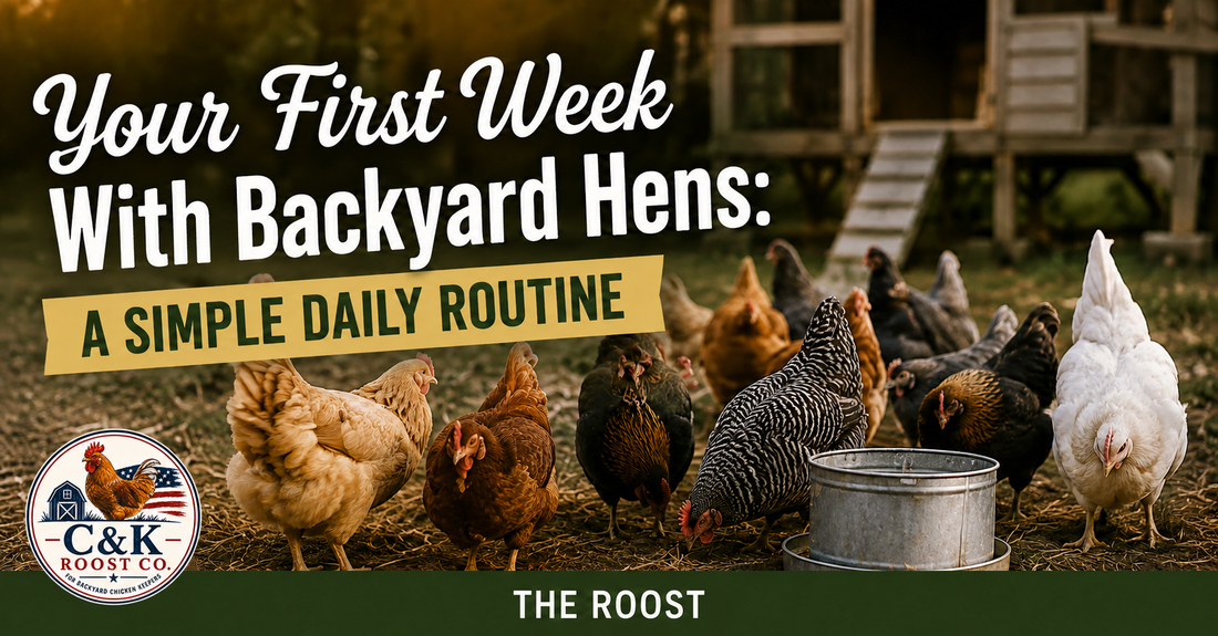 Your First Week With Backyard Hens: A Simple Daily Routine