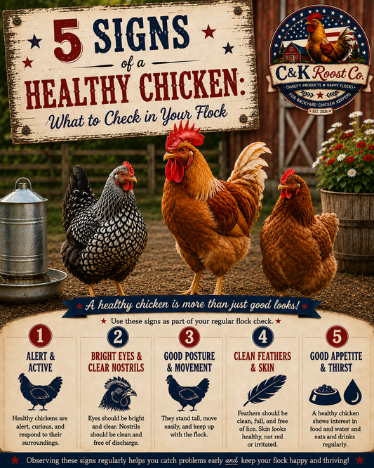 5 Signs of a Healthy Chicken — C&K Roost Co.
