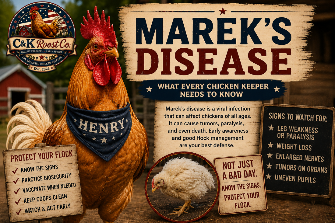 Marek’s disease information for backyard chicken keepers — C&K Roost Co.