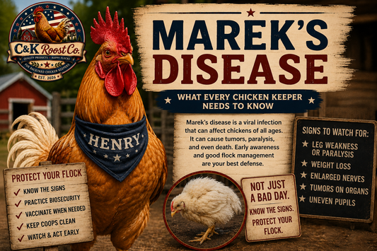 Marek’s disease information for backyard chicken keepers — C&K Roost Co.