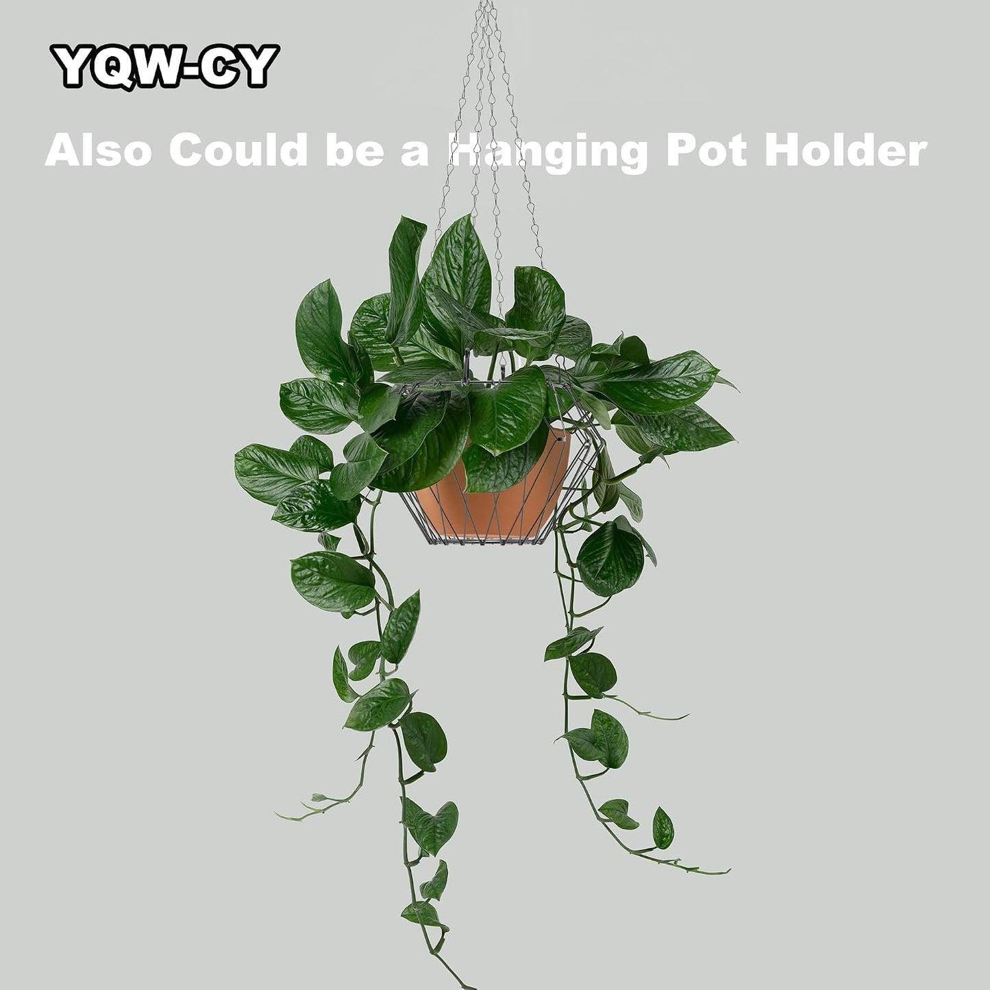 Hanging Chicken Feeder, Foldable Chicken Vegetable Fruits Feeder, Poultry Feeding Holder Basket with Hanging Chain, Veggie Treat Ball for Chicken Coop Accessories (1 Pack)