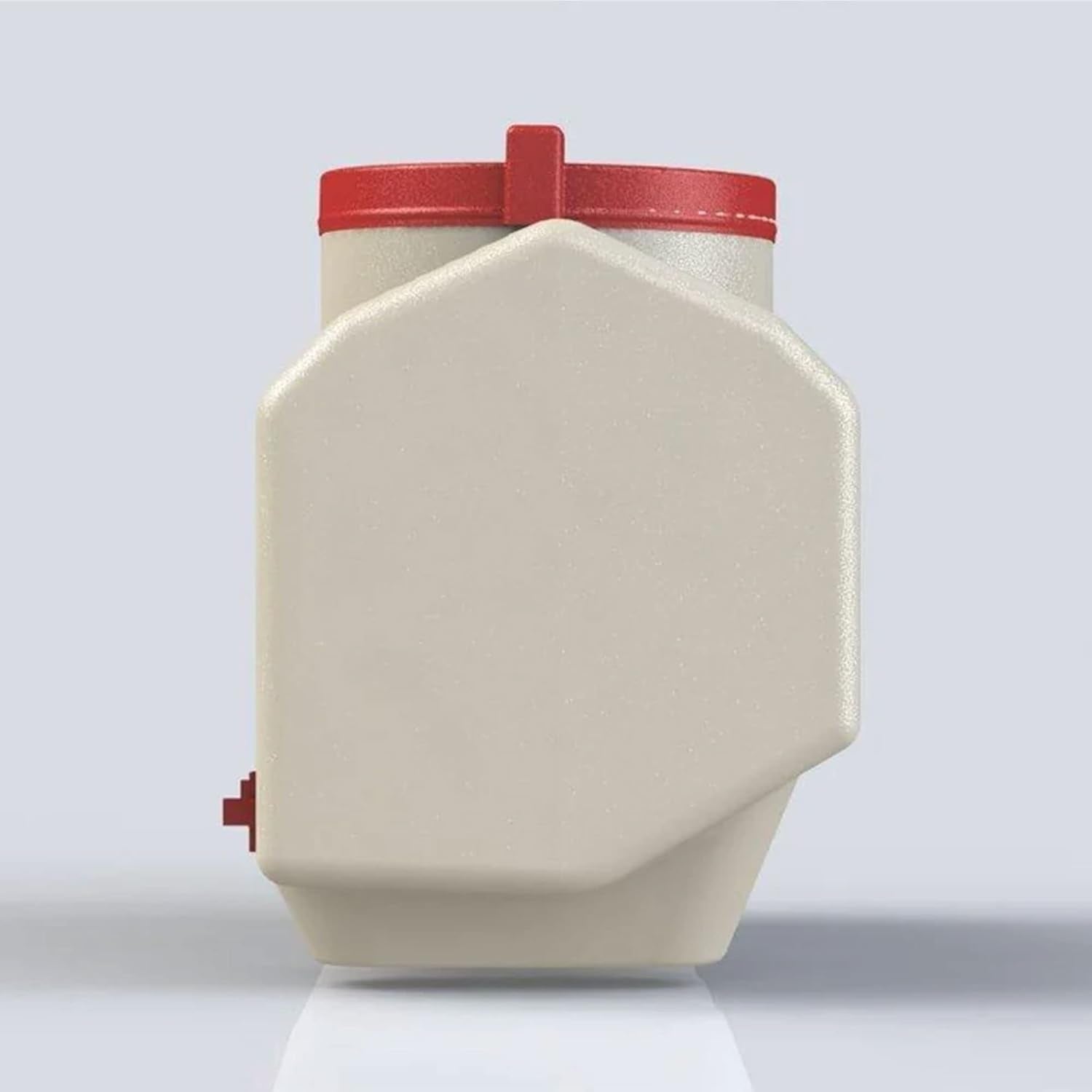 Overez Automatic Chicken Waterer with No Spill System, outside and inside Poultry Drinker, Large 12 Gallon High Capacity Drinking Bottle Dispenser for Hens