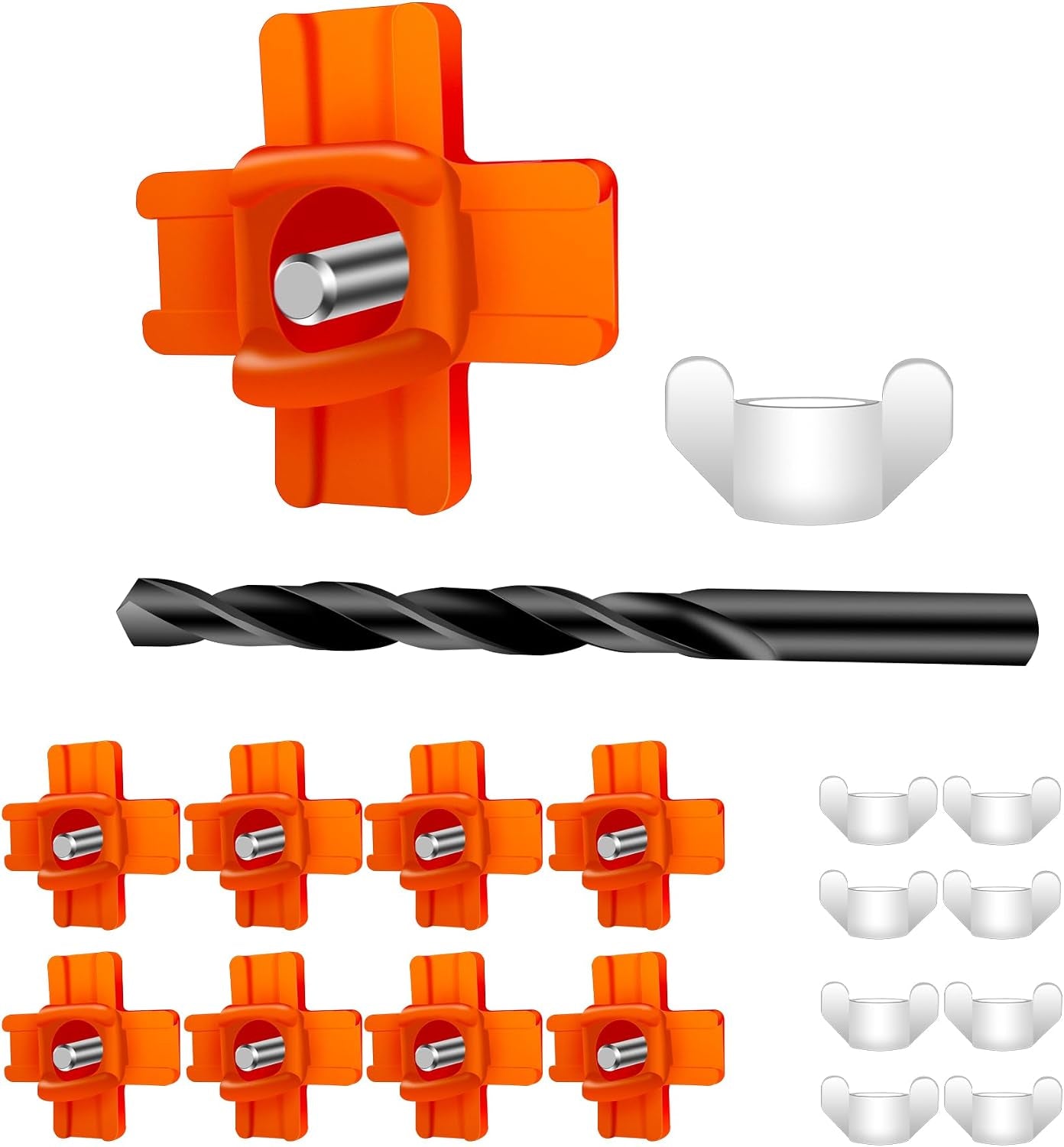 Chicken Waterer Nipple Horizontal Side Mount Automatic Nipples Drinker for Chickens 8 Pack