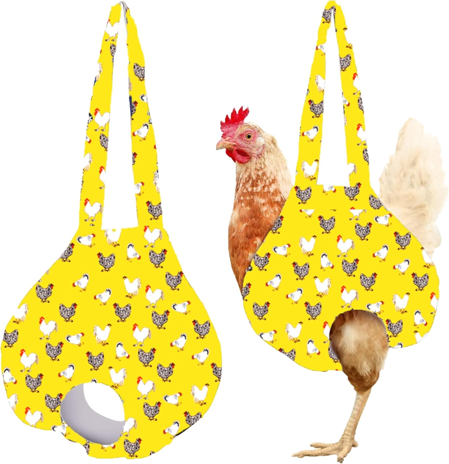 Chicken Carrier & Handling Bag with Handle – Yellow Mix