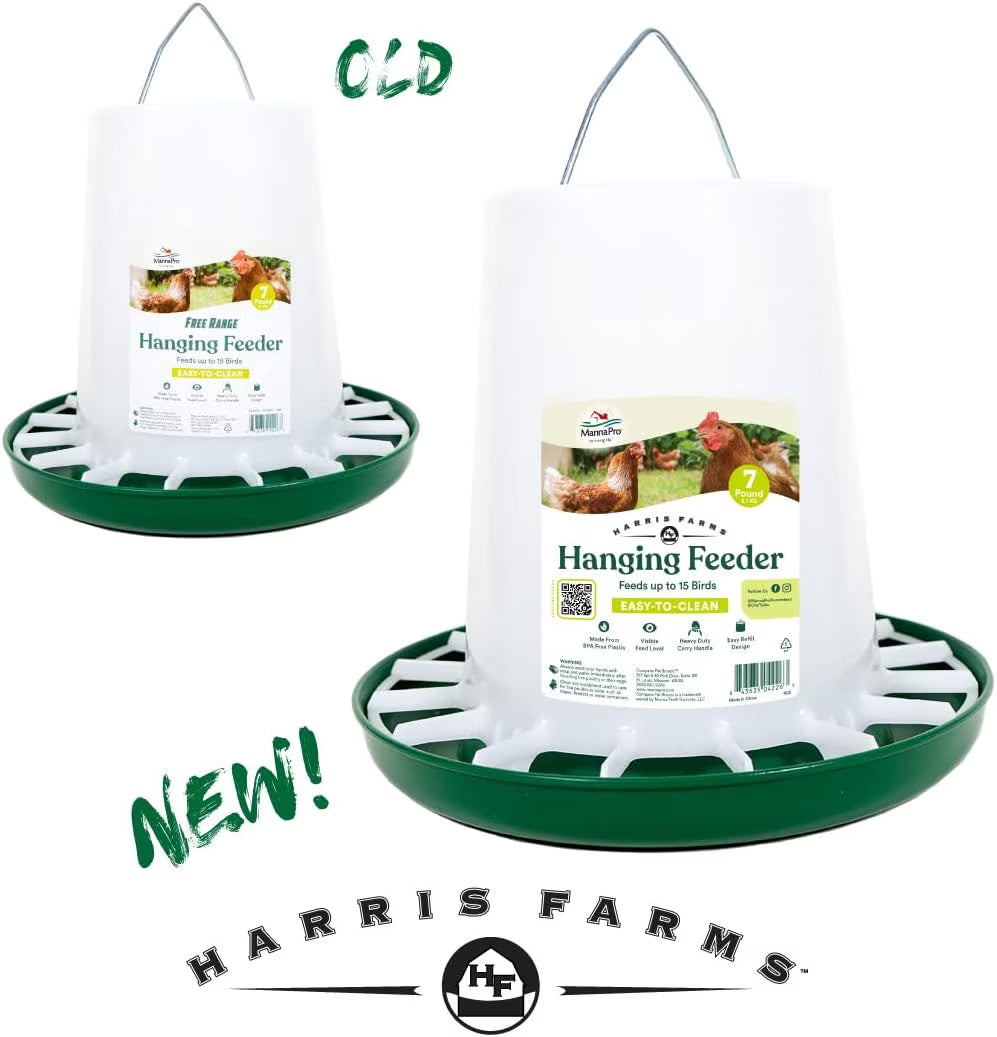 Harris Farms 7-pound hanging poultry feeder